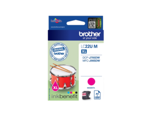 Brother LCLC22UM - XL - magenta - original - ink cartridge