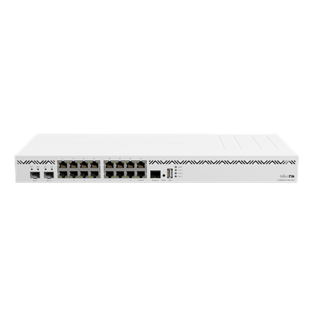 NET ROUTER 1000M 16PORT/CCR2004-16G-2S+ MIKROTIK "CCR2004-16G-2S+" (timbru verde 0.8 lei)