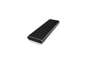 RACK extern Icy Box, pt. SSD, 1 x M.2 SSD la USB 3.0, 22x 42/ 60/ 80 mm, aluminiu, negru, "IB-183M2" (timbru verde 0.8 lei)