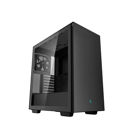 DEEPCOOL skříň CH510 / E-ATX / 120 mm fan / 2xUSB 3.0 / tvrzené sklo / černá