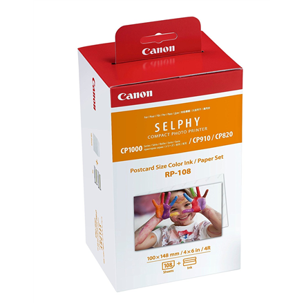 Film TTR Original Canon Color, RP-108, pentru CP-820|910, 108f, incl.TV 0 RON, "CH8568B001AA"