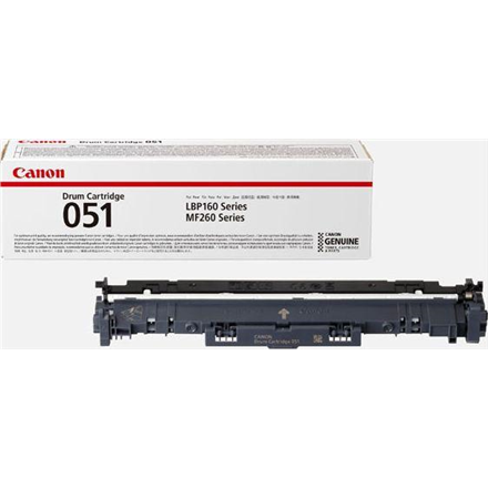 Drum Unit Original Canon Black, CRG-051, pentru I-Sensys LBP162|MF264|MF267|MF269, 23K, (timbru verde 0.8 lei), "2170C001AA"