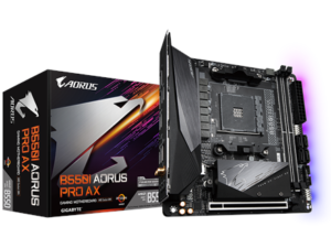 Gigabyte B550I AORUS PRO AX motherboard AMD B550 AM4 socket Mini-ITX
