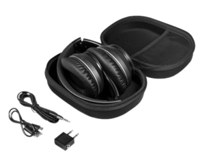 CASTI Logilink, wireless, standard, utilizare multimedia, MP3, smartphone (doar audio), microfon nu, conectare prin Bluetooth 5.0, negru, "BT0053", (timbru verde 0.8 lei)