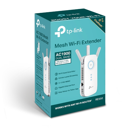 TP-LINK WI-FI RANGE EXTENDER RE550 - Image 3