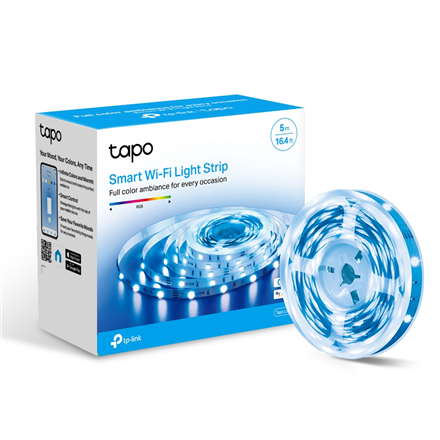 BANDA LED TP-Link Multicolora, Wi-Fi 2.4 Ghz incorporat, consum 20.5W, banda 5m, control prin aplicatia Tapo, comenzi vocale "Tapo L900-5" (timbru verde 0.45 lei) - Image 2