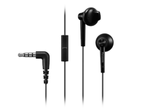 Panasonic | Headphones | RP-TCM55E-K | Wired | In-ear | Microphone | Black
