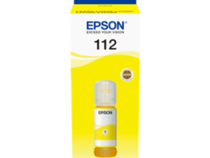 EPSON 112 PIGMENT YELLOW INK BOTTLE