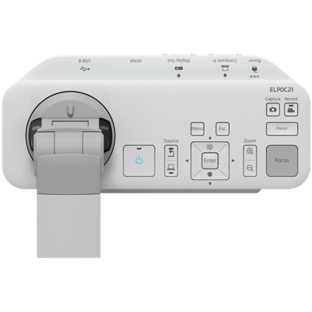 Epson ELPDC21 document camera Grey, White 25.4 / 2.7 mm (1 / 2.7") CMOS USB/HDMI