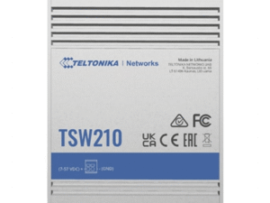 Teltonika TSW210 Unmanaged Gigabit Ethernet (10/100/1000) Aluminium