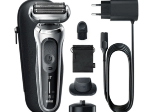 Akcija! BRAUN Series 7 360 Flex skuveklis  AutoSense, sudraba