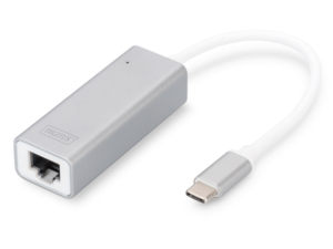 Karta sieciowa przewodowa USB 3.0 Typ C do Gigabit Ethernet 10/100/1000Mbps
