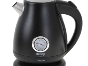 Camry | Kettle with a thermometer | CR 1344 | Electric | 2200 W | 1.7 L | Stainless steel | 360° rotational base | Black