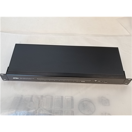 SALE OUT. WITHOUT ORIGINAL PACKAGING, ONLY POWER ADAPTER INCLUDED | Aten | HDMI | 8-Port HDMI Cat 5 Splitter | Warranty 3 month(s) | USED, REFURBISHED, WITOUT ORIGINAL PACKAGING, ONLY POWER ADAPTER INCLUDED