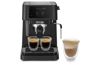 Delonghi | Coffee Maker | EC230 | Pump pressure 15 bar | Built-in milk frother | Semi-automatic | 360° rotational base No | 1100 W | Black