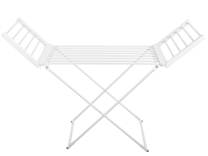 Adler | Foldable electric clothes drying rack | AD 7821 | 220 W | Silver/White | IP22