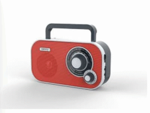Portable Radio Camry CR 1140R Red