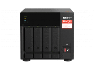 QNAP TS-473A - NAS-server - 4 fack - SATA 6Gb/s - RAM 8 GB - 2.5 Gigabit Ethernet