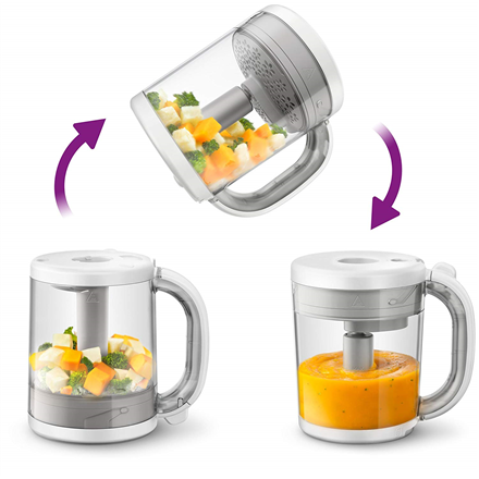 Akcija! Philips Avent Tvaicētajs un blenderis 4-in-1 - Image 5