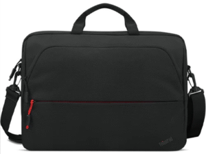 Lenovo | ThinkPad Essential 15.6" Topload (Sustainable & Eco-friendly, made with recycled PET: Total 7.5% Exterior: 24%) | Essential | Fits up to size 16 " | Topload | Black | Shoulder strap