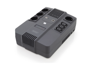 Digitus | All-in-One UPS | All-in-One UPS, 800VA/480W, LED 12V/9Ah x1, 4x CEE 7/7,3x IEC C13, USB, RJ45 | 800 VA | 480 W