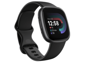 Versa 4 | Smart watch | NFC | GPS (satellite) | AMOLED | Touchscreen | Activity monitoring 24/7 | Waterproof | Bluetooth | Wi-Fi | Black/Graphite