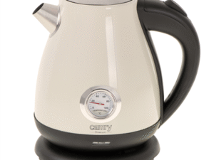 Camry | Kettle with a thermometer | CR 1344 | Electric | 2200 W | 1.7 L | Stainless steel | 360° rotational base | Cream