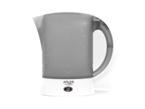 Adler | Travel Kettle | AD 1268 | Standard | 600 W | 0.6 L | Plastic | White