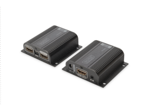 Przedłużacz/Extender HDMI do 50m po skrętce Cat.6/7 UTP, 1080p 60Hz FHD, HDCP 1.2, IR, audio (zestaw)