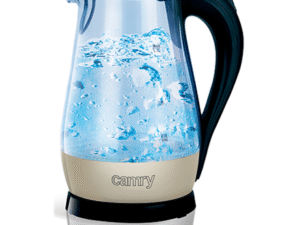 Camry | CR 1251 | Standard kettle | 2000 W | 1.7 L | Glass | 360° rotational base | Glass/Black