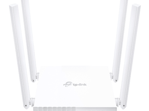 TP-Link Archer C24 router / AC750 / 4x LAN / 1x WAN / 802.11a/b/g/n/ac / napájení 9V