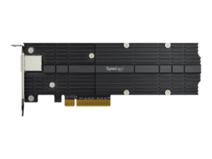 Synology E10M20-T1 Karta kombinovaného adaptéru M.2 SSD a 10GbE zvyšuje výkon  - záruka 5let
