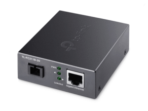 TP-Link TL-FC311B-20 WDM Media Konvertor 1x 10/100/1000 Mbps RJ45/ 1x 1000Mbps SC/ Eth/Optika (single-mode), 20km