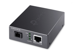 TP-Link TL-FC311A-20 WDM Media Konvertor 1x 10/100/1000 Mbps RJ45/ 1x 1000Mbps SC/ Eth/Optika (single-mode), 20km