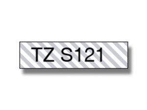TZE-S121 LAMINATED TAPE 9MM 8M