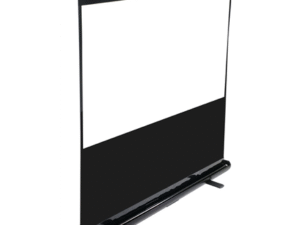 Screen for projectors Elite Screens  F84NWH ezCinema Portable Screen 84'' 16:9 / Diagonal 213.4cm, W 185.9cm x H 104.6cm / Black case / MaxWhite material / Gain 1.1 / 160° viewing angle / Telescoping support mechanism / Floor support feet / Built-in carrying handle