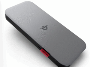 Headphone with microphone Lenovo  Wireless Mobile Power Bank  	40ALLG1WWW 10000 mAh, 	Thunder Black, 258 g, 15 W