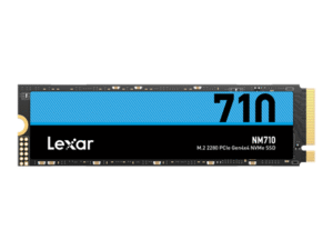 Lexar SSD NM710 PCle Gen4 M.2 NVMe - 1TB (čtení/zápis: 5000/4500MB/s)