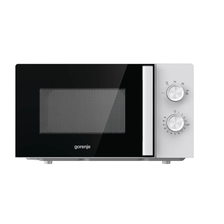 Microwave GORENJE Microwave Oven MO20E1WH Free standing, 20 L, 800 W, Grill, White