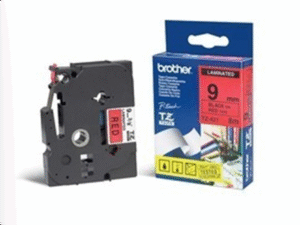 TZE-421 LAMINATED TAPE 9MM 8M