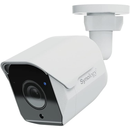 Synology BC500 - S��ov� bezpe�nostn� kamera - bullet - venkovn�, interi�rov� - prachot�sn� / vod�odoln� - barevn� (Den a noc) - 5 Mpix - 2880 x 1620 - 720p, 1080p - pevn� ohnisko - audio - LAN 10/100 - H.264, H.265 - DC 12 V / PoE t��da 3 - kompatibiln� s