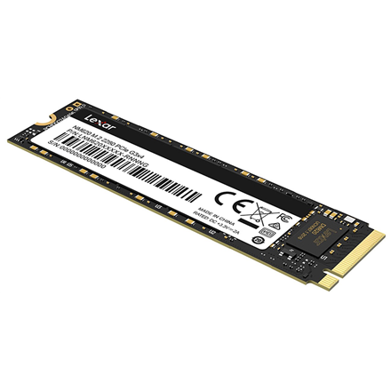 Hard drive SSD Lexar SSD NM620 512 GB, SSD form factor M.2 2280, SSD interface PCIe Gen3x4, Write speed 2400 MB/s, Read speed 3300 MB/s