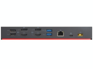 ThinkPad Hybrid USB A/C Dock 2xDisplayPort, 2xHDMI, 2x3840x2160-60Hz, 1Gbit LAN, 1xUSB-C Front 5xUSB-A 2xUSB2.0 3xUSB3.0 (EU)