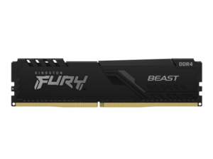 Kingston FURY Beast - DDR4 - modul - 16 GB - DIMM 288-pin - 3200 MHz / PC4-25600 - CL16 - 1.35 V - ej buffrad - icke ECC - svart