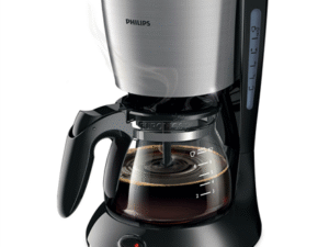 Philips Daily Collection Coffee maker HD7435/20 With glass jug Black & metal