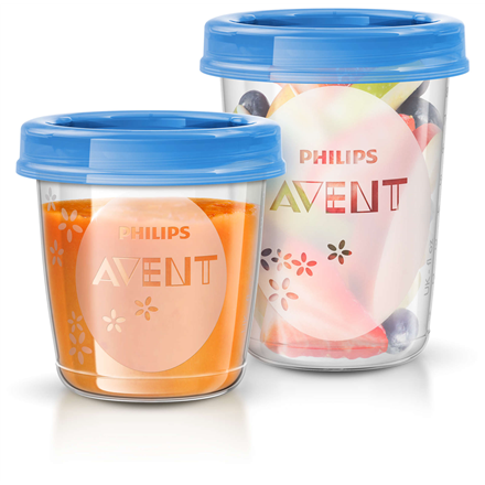 Philips Avent Pārtikas uzglabāšanas trauciņu komplekts ar karoti - Image 2