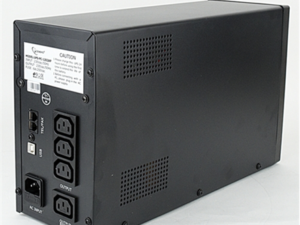 UPS GEMBIRD Line Interactive, 1200VA/ 720W,AVR,4xIEC,LED,2x 12V/7Ah,Backup:pana la 8-20 min.,incarcare: pana la 12h,conector USB,2xRJ11 pt. prot. telefon,"UPS-PC-1202AP"(timbru verde 40 lei)