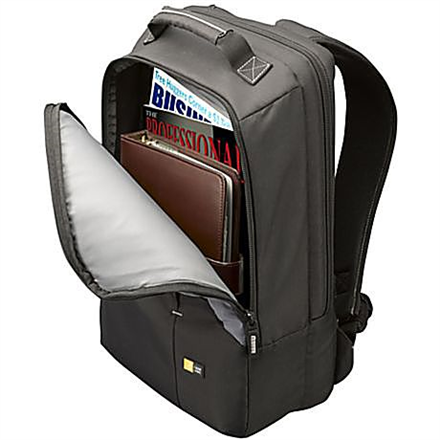 RUCSAC CASE LOGIC, pt. notebook de max. 17 inch, 2 compartimente, buzunar frontal x 2 | buzunar lateral, waterproof, nylon, negru, 3200980 "VNB-217 BLACK" 45501660 - Image 2