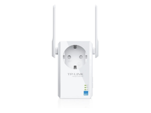 RANGE EXTENDER TP-LINK wireless  300mbps, 1 port 10/100Mbps, 2 antene externe, 2.4GHz, + extra priza "TL-WA860RE" (timbru verde 2 lei) 643723