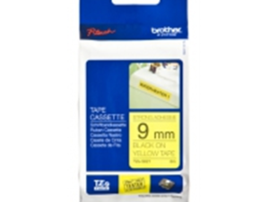 Brother TZES621 9MM BLACK ON YELLOW STRON
